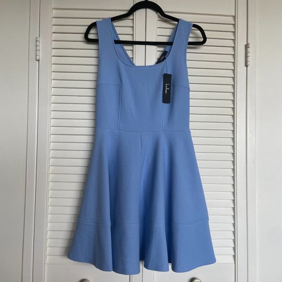 Lulus Periwinkle Dress (Size Large) - Picture 1 of 3